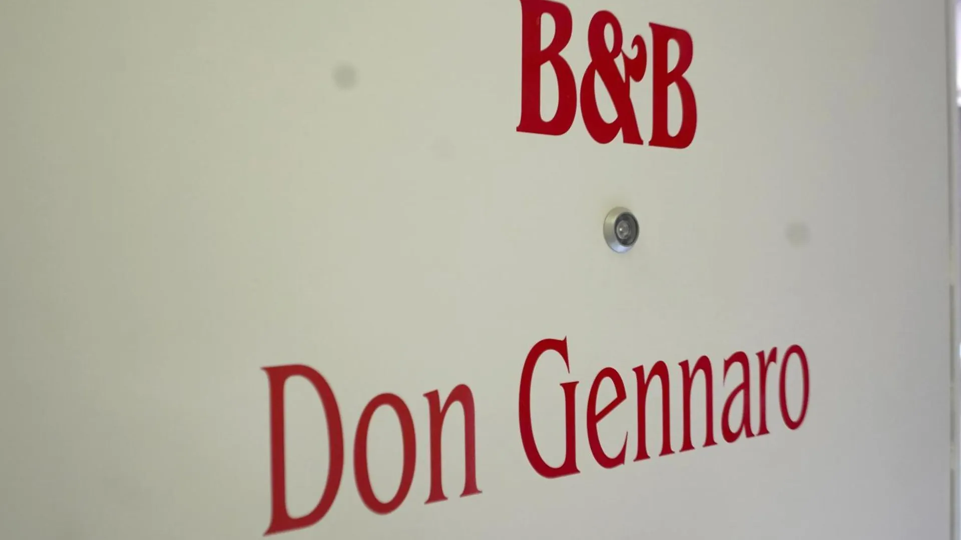 Bed and Breakfast Beb Don Gennaro Neapol Włochy